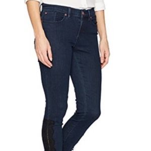 Ivanka Trump Dark Mid- rise Sculpting Skinny Jean